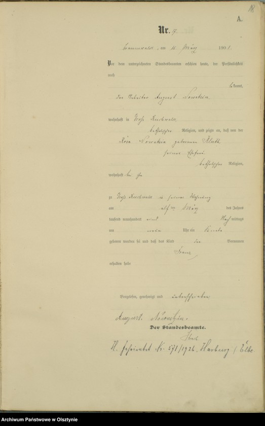 image.from.unit.number "Geburts-Haupt-Register Nr 1 - 72"