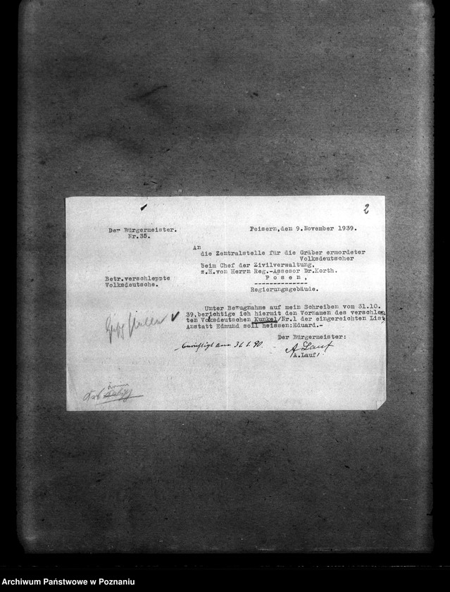 Obraz 6 z jednostki "Amtliche Meldungen Kreis Konin"