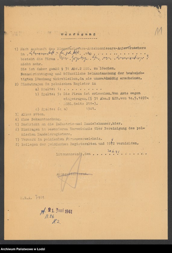 Obraz 13 z jednostki "Uszer Grynberg- drobna sprzedaż żelaza"