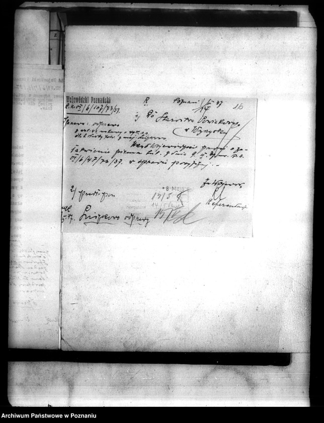 Obraz 20 z jednostki "Majątek Liszkowo powiatu wyrzyskiego odprawy z art.. 44 ustawy o wykonaniu reformy rolnej"