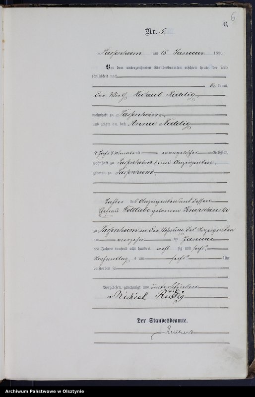 image.from.unit.number "Sterbe-Haupt-Register Nr 1 - 58"