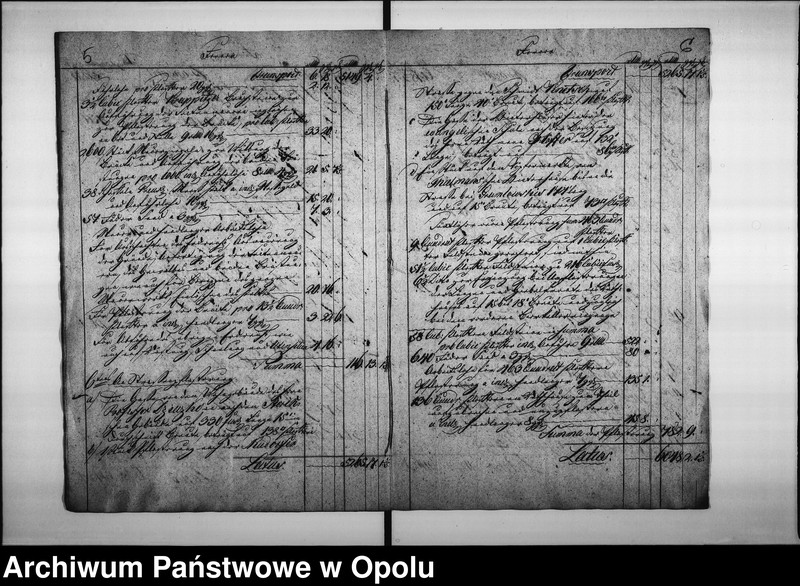 Obraz 8 z jednostki "Acta von Regulirung der jährlichen Cämmerey-Etats, und der aufzubringenden Zuschüsse von der Commune Magistrat zu Oppeln de anno 1821"