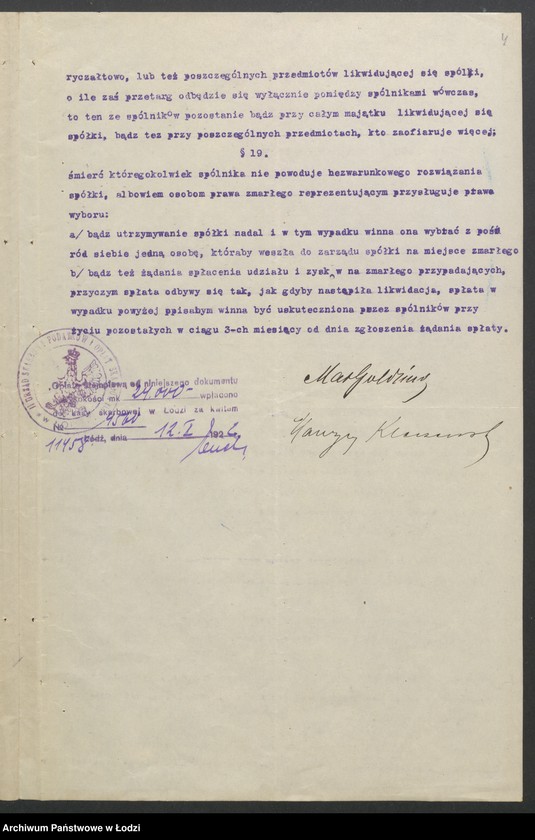 Obraz 6 z jednostki "Goldring i Kleczewski – sprzedaż towarów manufakturowych"