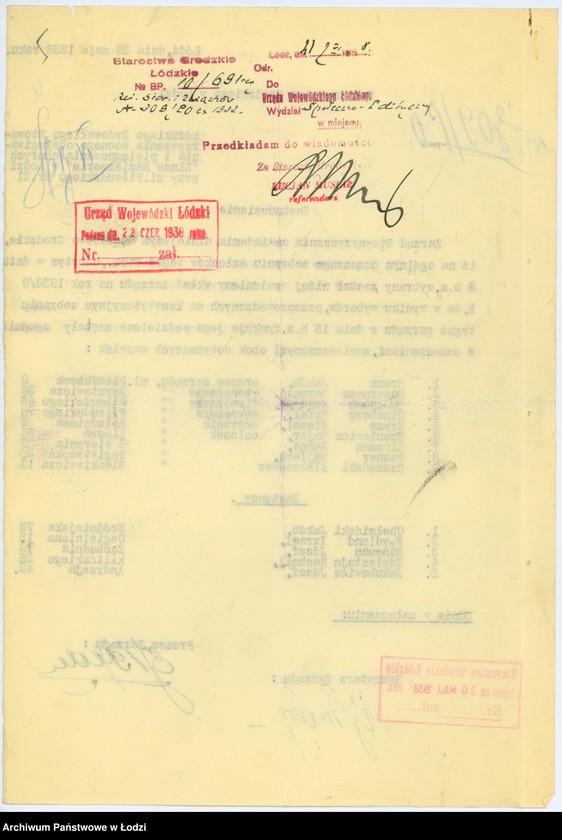 Obraz 8 z jednostki "Łódzkie Żydowskie Stow. Nocnego Obsługiwania i Pielęgnowania Chorych "Linas Hamyszmonym" w Łodzi"