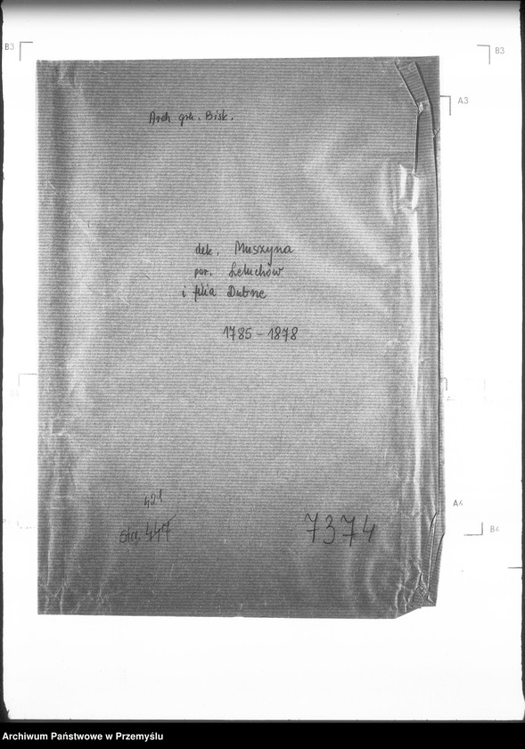 image.from.unit.number "[Kopie ksiąg metrykalnych parafii Leluchów z filią Dubne (dekanat Muszyna)]"