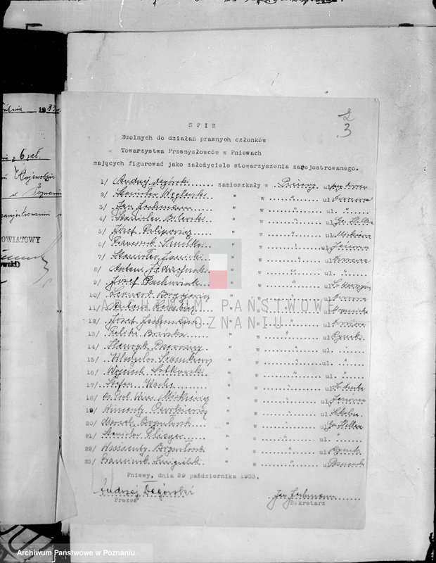 Obraz 7 z jednostki "/Towarzystwo Przemysłowców w Pniewach/"