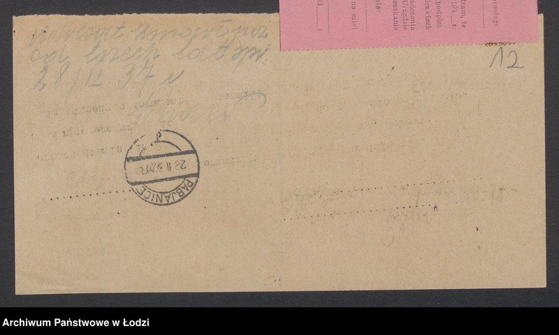 Obraz 14 z jednostki "Józef Prufer- wyrób towarów manufakturowych"