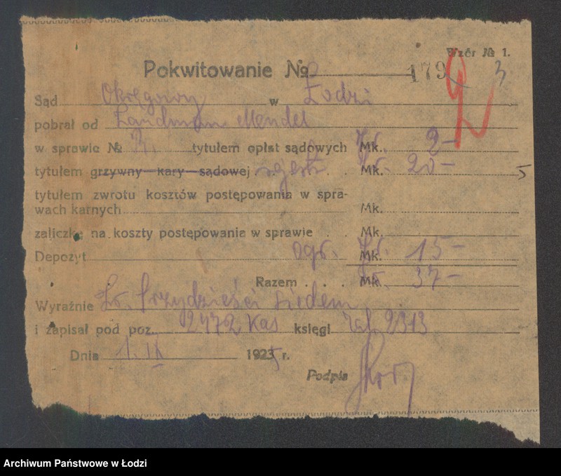 Obraz 5 z jednostki "Mendel Zandman- sprzedaż śledzi"
