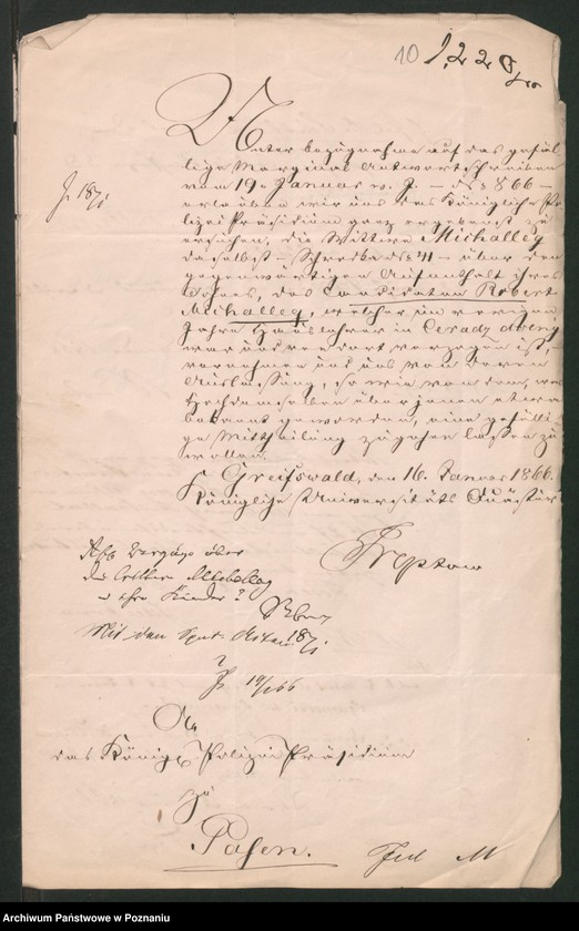 Obraz 13 z jednostki "A. betr. /Edward Michałek, redaktor Gazety Wielkopolskiej/"