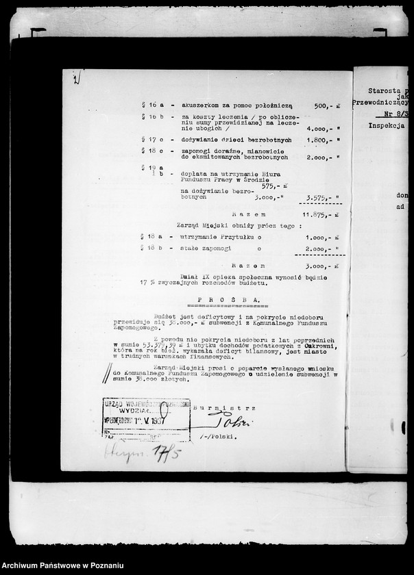 Obraz 6 z jednostki "/Inspekcja premiera/ wykonanie zarządu"