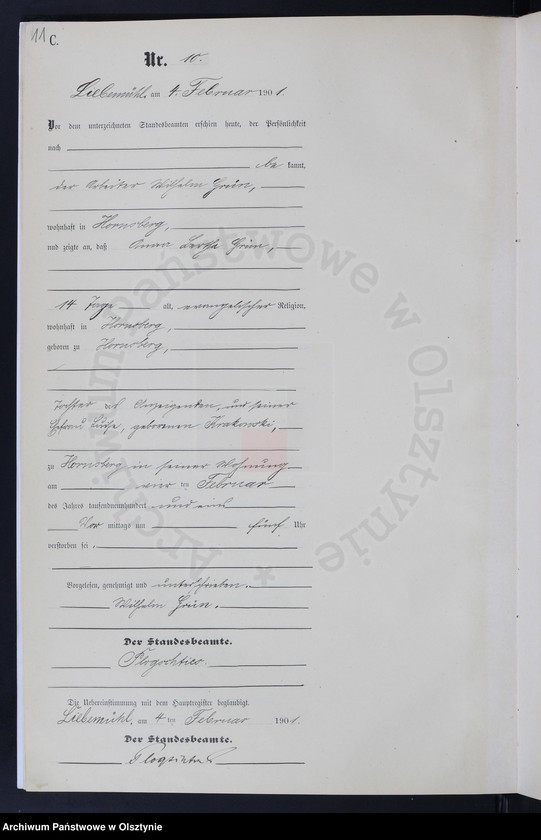 image.from.unit.number "Sterbe-Neben-Register Nr 1 - 62"