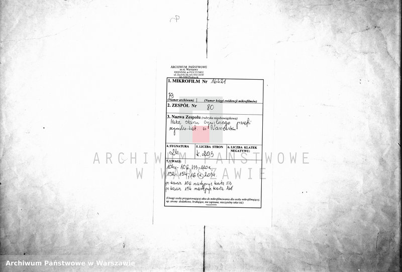image.from.unit.number "Akta urodzeń, małżeństw i zgonów"
