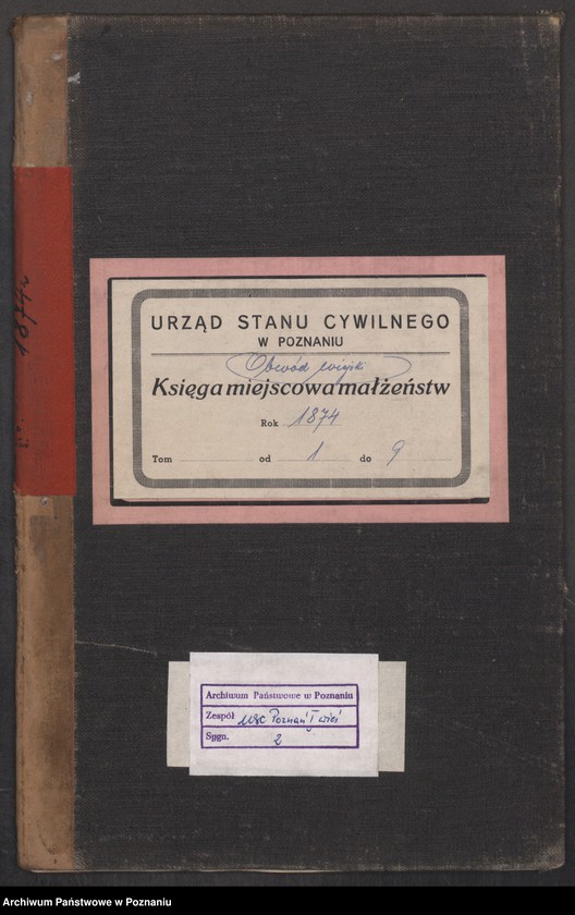 Obraz 2 z jednostki "Księga małżeństw"