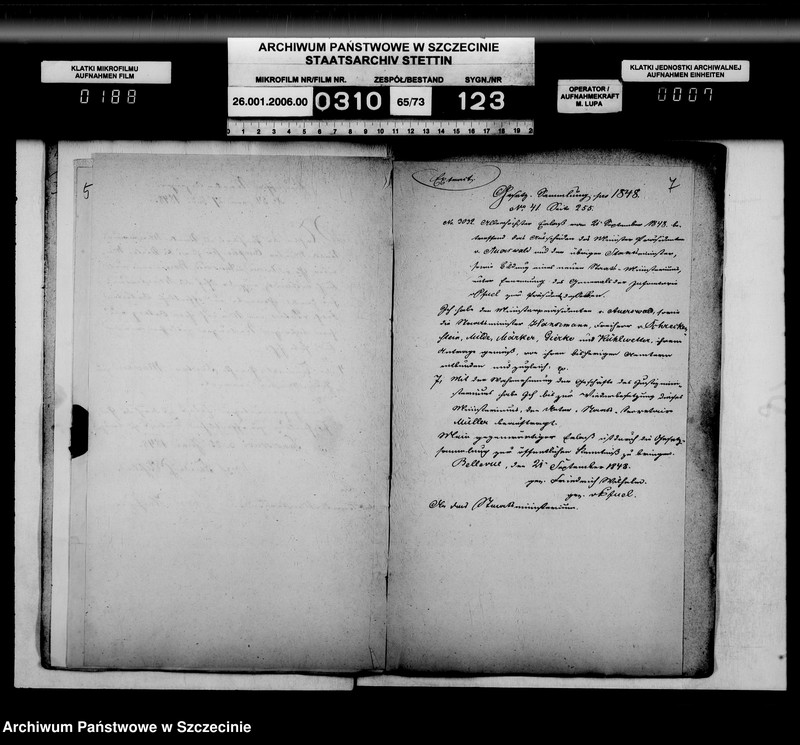 image.from.unit.number "Über die Verwaltung und Ressort-Verhältnisse der königlichen Ministerii der auswärtigen Angelegenheiten und Ernennung des Herrn Minister und Abteilungschefs für dieselbe"