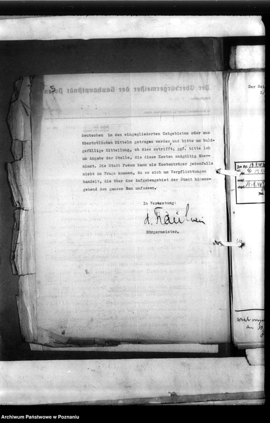 Obraz 10 z jednostki "Budżety Zentrale für die Gräber der ermordeten Volksdentuken"