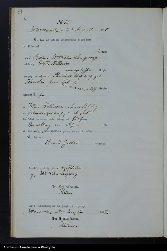 image.from.team "Urząd Stanu Cywilnego w Wielkich Bałówkach pow. nowomiejski"