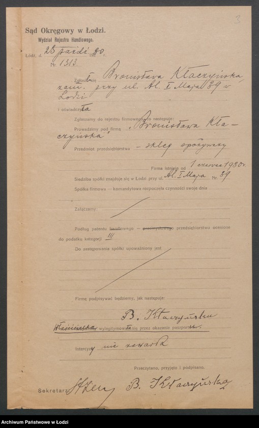 Obraz 5 z jednostki "Bronisława Kłaczyńska- sklep spożywczy"