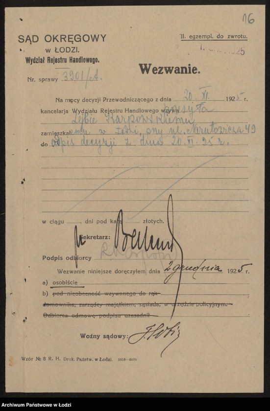 Obraz 18 z jednostki "Markus i Lejb bracia Karpowscy – sprzedaż sukna i kartu"