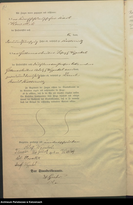 Obraz 15 z jednostki "Księga małżeństw nr 1 – 134"