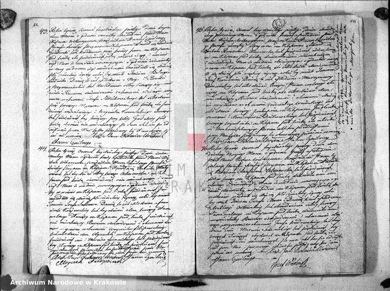 Obraz 14 z jednostki "Księga Aktow Urodzenia i Uznania parafii S Floryana na Rok 1835"