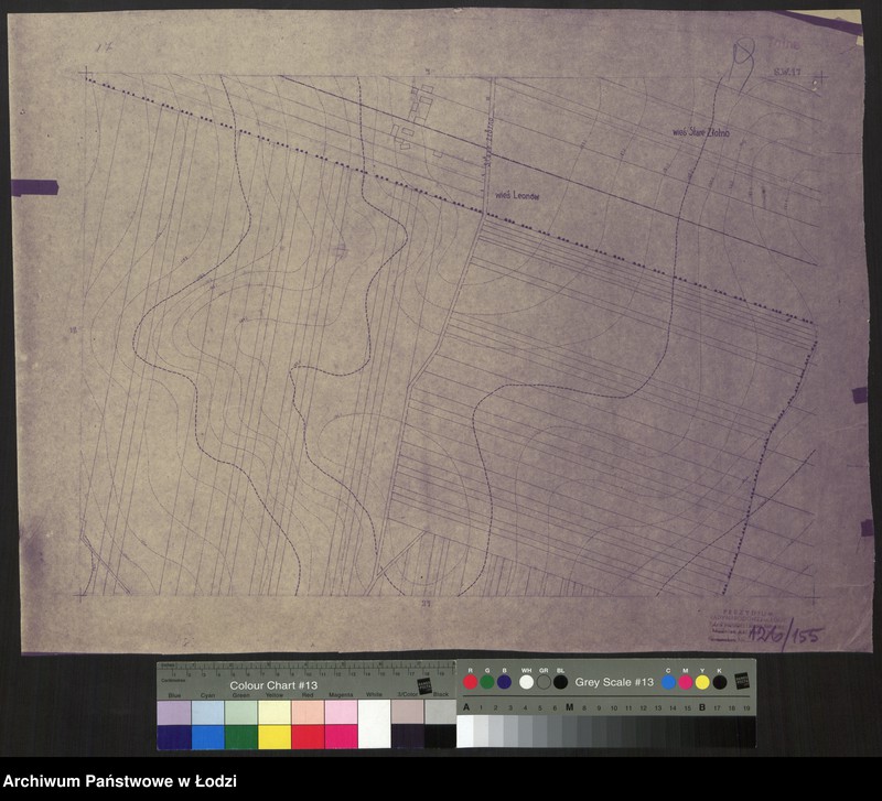 Obraz 1 z jednostki "Plan miasta Łodzi. Sekcja SW 17"