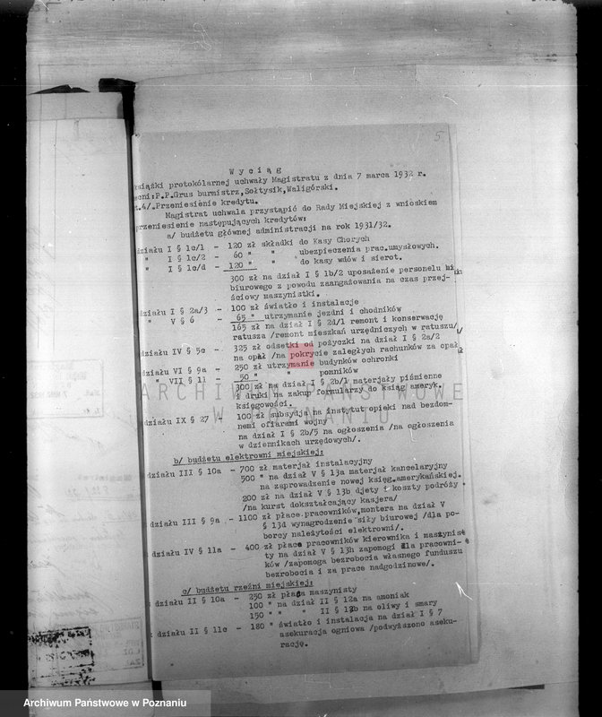 Obraz 8 z jednostki "Budżety i sprawy rachunkowe miasta Szubina"