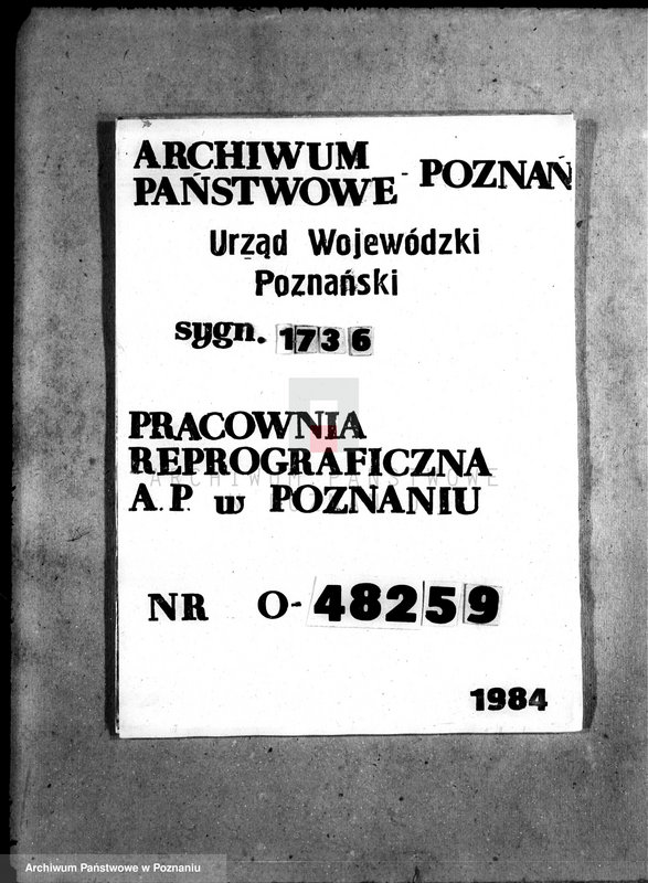 Obraz 1 z jednostki "Sprawy dzierżawy majątku Duszniki"