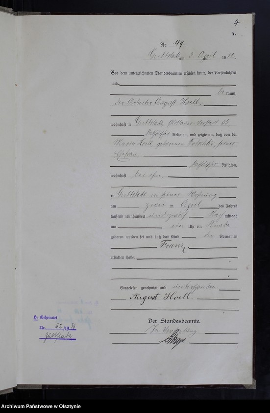 image.from.unit.number "Geburts-Neben-Register Nr 43-151"