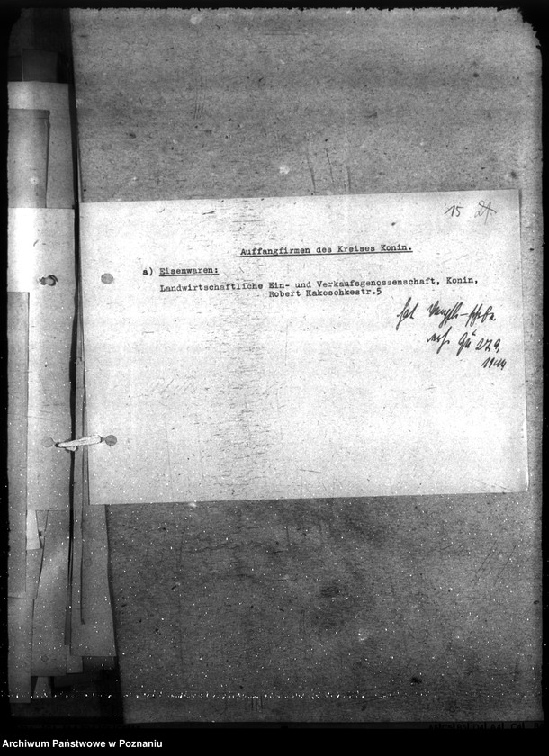 Obraz 19 z jednostki "Łupy wojenne zdobyte podczas powstania warszawskiego - Aktion Warschau. Hauptakten II."