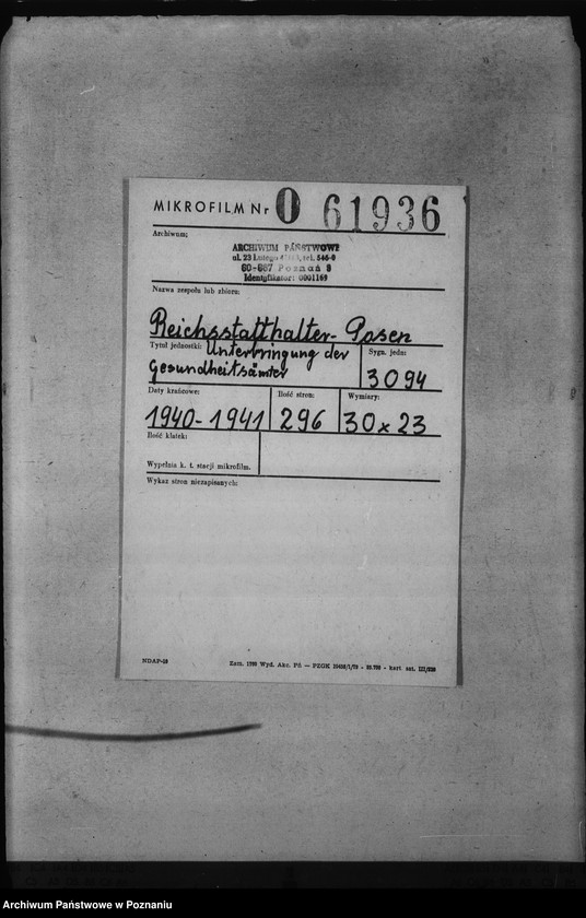 Obraz 2 z jednostki "Unterbringung der Gesundheitsämter"