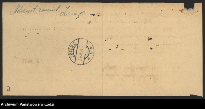 Obraz 14 z jednostki "Izrael Schwartz – fabrykacja sodowej wody – Zgierz"