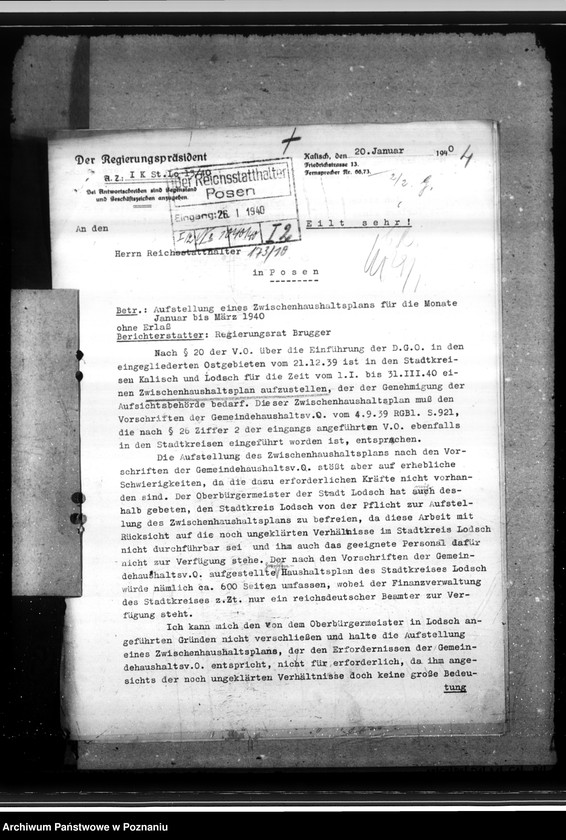 Obraz 8 z jednostki "Zwischenhaushaltsplan der Stadt Kalisch"