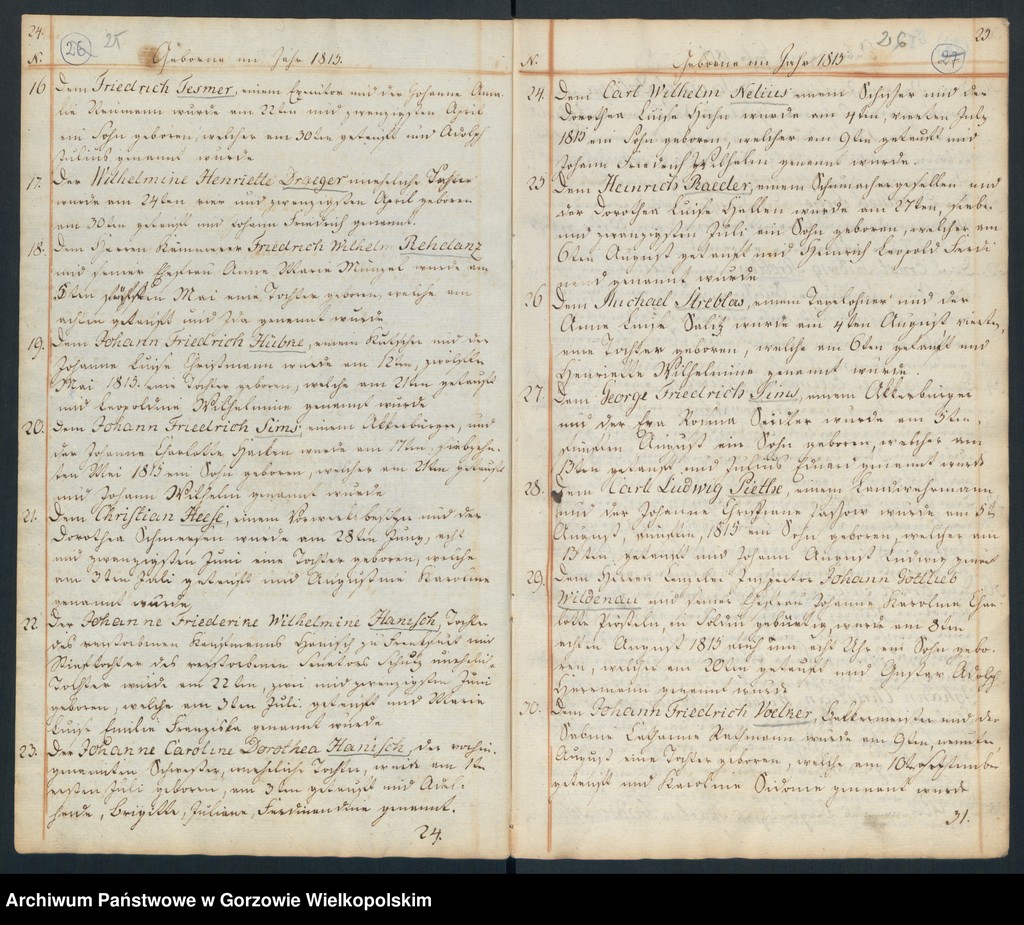 image.from.unit.number "Geborne und Copulirte in der Gemeine der Concordien Kirche zu Landsberg an der Warthe (dotyczy Lutherischen Gemeine)"