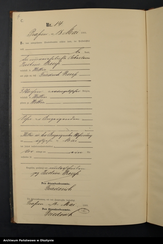 image.from.unit.number "Sterbe-Neben-Register Nr 1 - 35"
