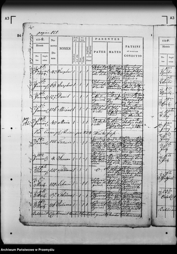 Obraz 10 z jednostki "[Kopie ksiąg metrykalnych parafii Krukienice z filią Ostrożec (dekanat Mościska)]"