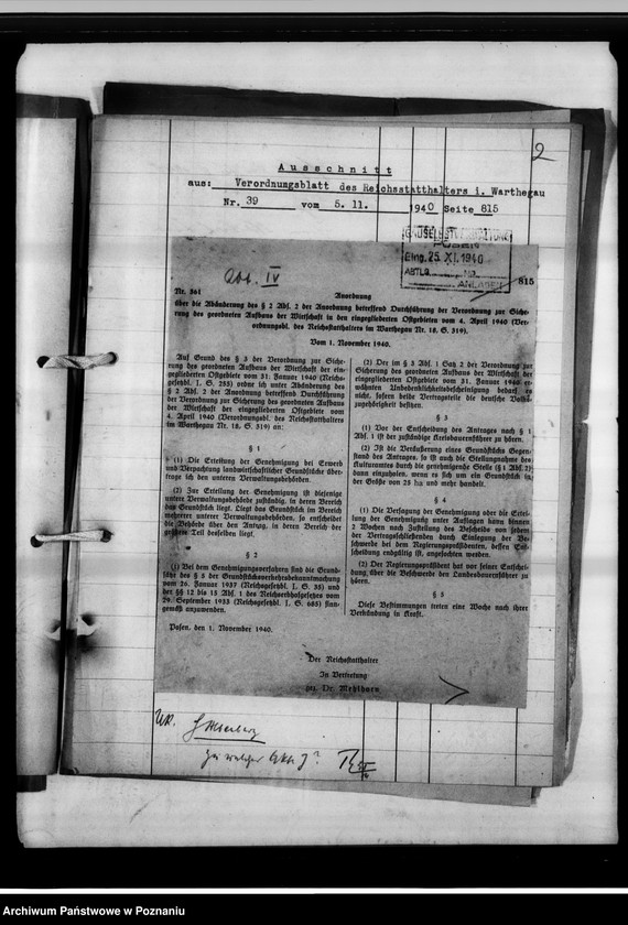 Obraz 6 z jednostki "Aufbau von Wirtschaft in den eingegliederten Ostgebieten."