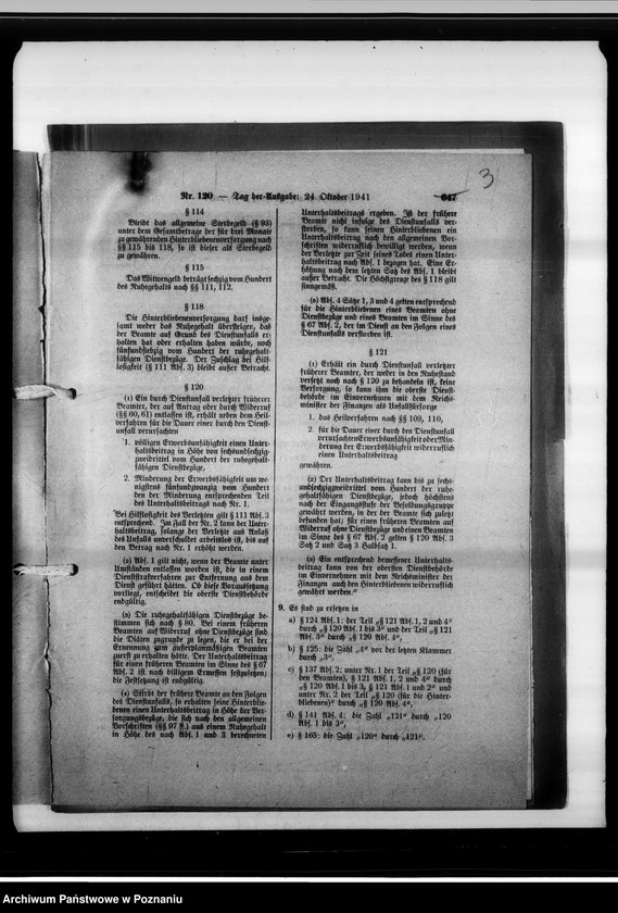 Obraz 7 z jednostki "Beamtenrecht."