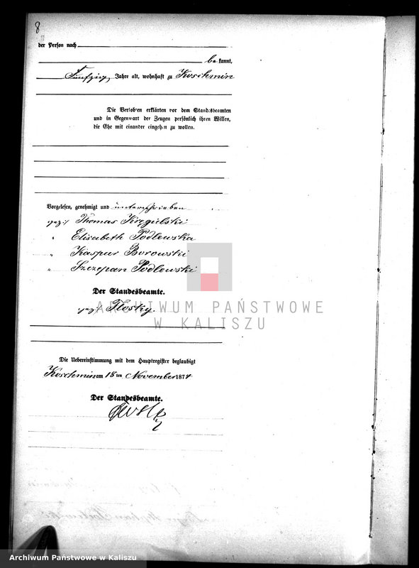Obraz 11 z jednostki "[Księga małżeństw]"