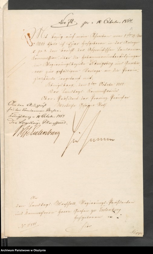 image.from.unit.number "Acta des 17ten Provinzial-Landtages der Stände des Königreichs Preußen betreffend das Hebammen Wesen in den Regierungs Bezirke Königsberg [Królewiec] und Gumbinnen [Gąbin]"