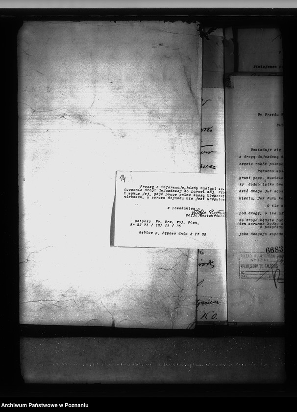 Obraz 18 z jednostki "Sprawy przewłaszczeniowe majątku Pępowo powiatu gostyńskiego"