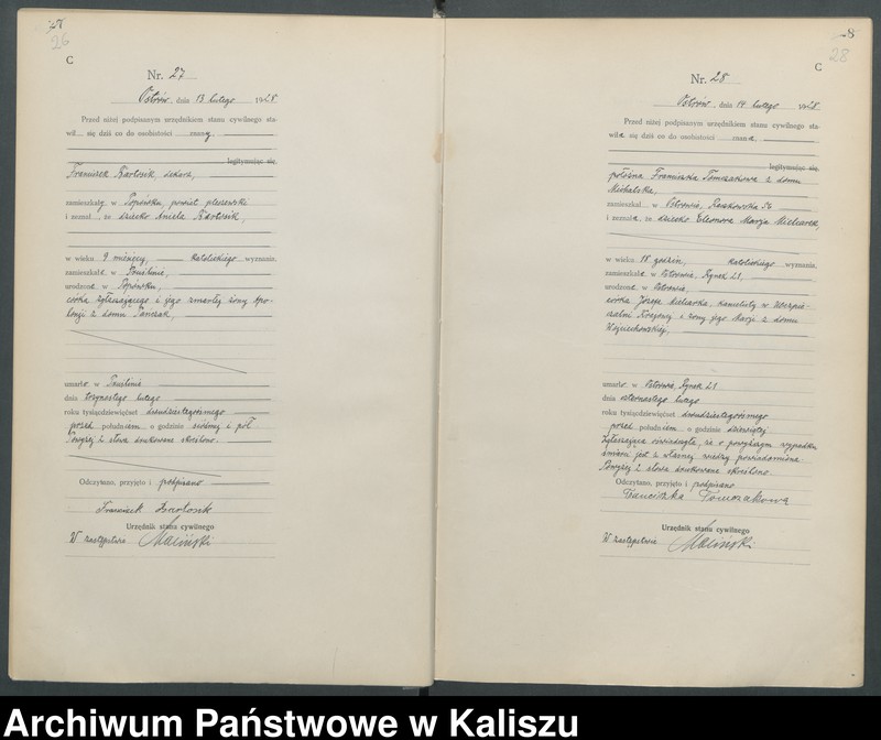Obraz 18 z jednostki "[Księga zgonów]"