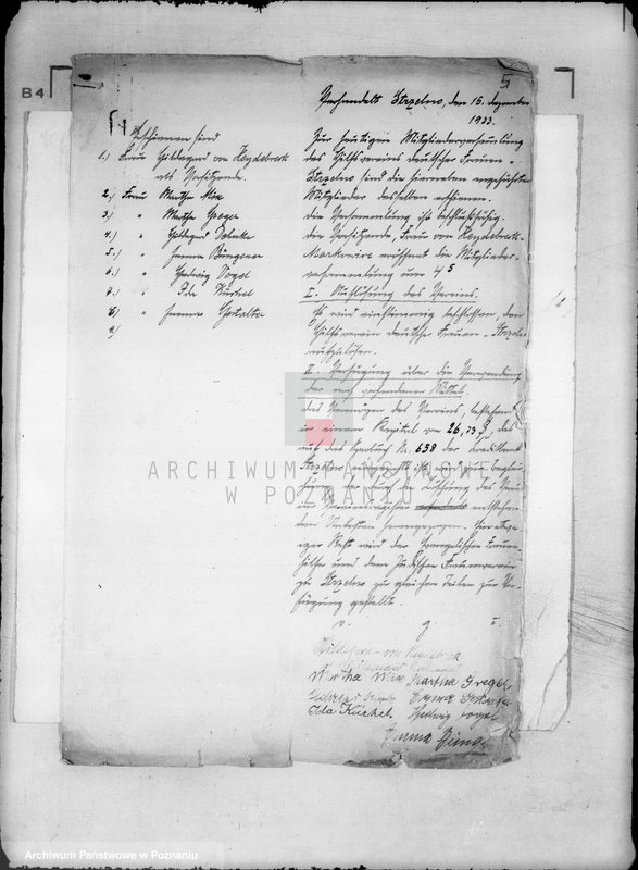 Obraz 9 z jednostki "/Hilfsverein Deutscher Frauen -Strzelno/"