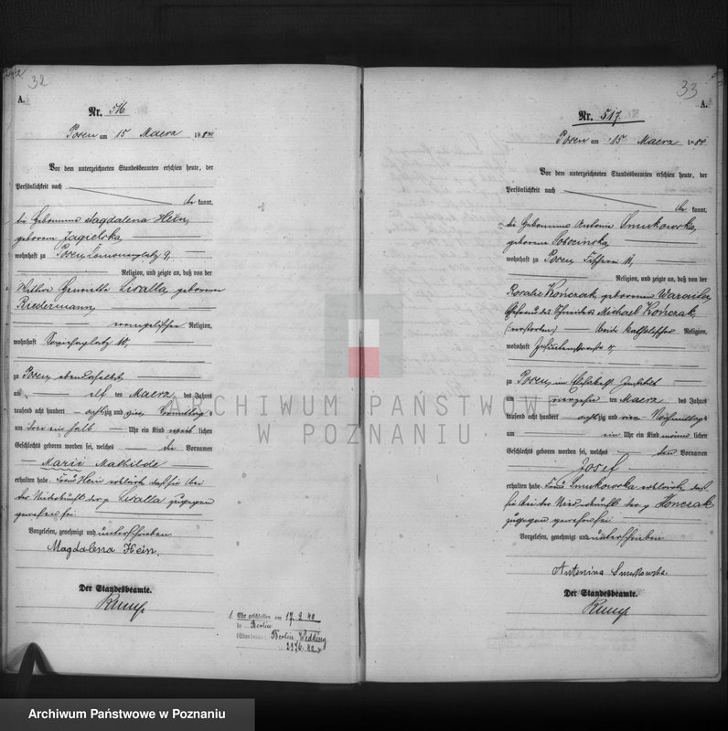 image.from.unit.number "Księga urodzeń t. II"