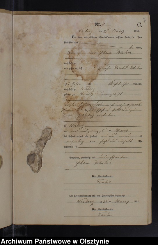 image.from.unit.number "Sterbe-Neben-Register Nr 1 - 38"