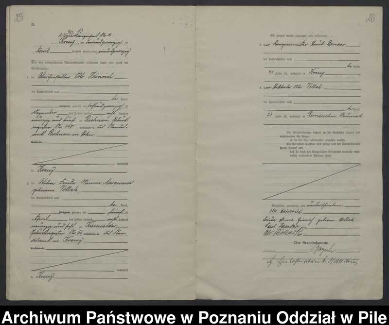 Obraz 16 z jednostki "Księga małżeństw"