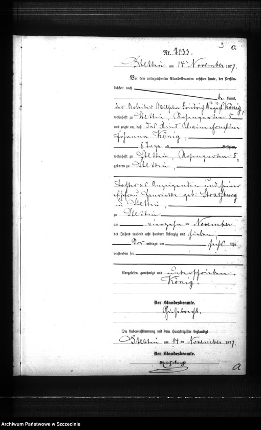 Obraz 6 z jednostki "Sterbe-Register (Neben-Register) Band VI"