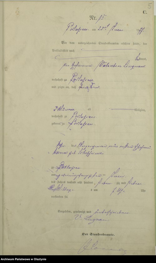 image.from.unit.number "Sterbe-Haupt-Register Nr 11 - 24"