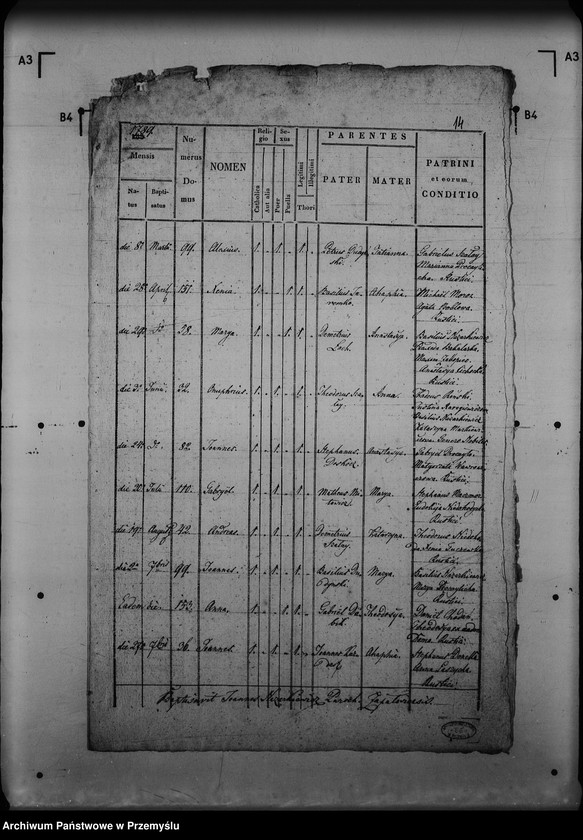 image.from.unit.number "[Kopie ksiąg metrykalnych parafii Zapałów (dekanat Lubaczów)]"