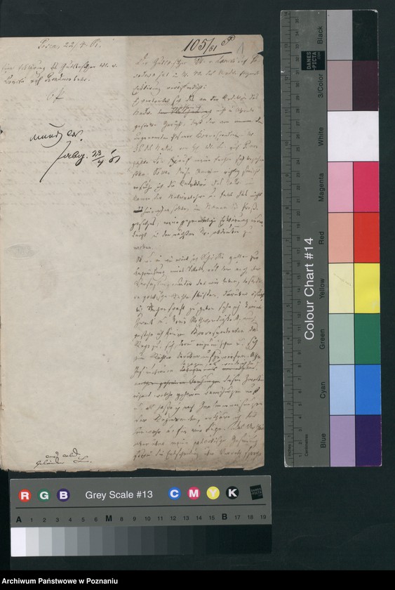 Obraz 4 z jednostki "A. betr. Wladislaus von Łącki auf Posadowo /Bemühungen um Grafentitel/ - auch Stefan und Anton"