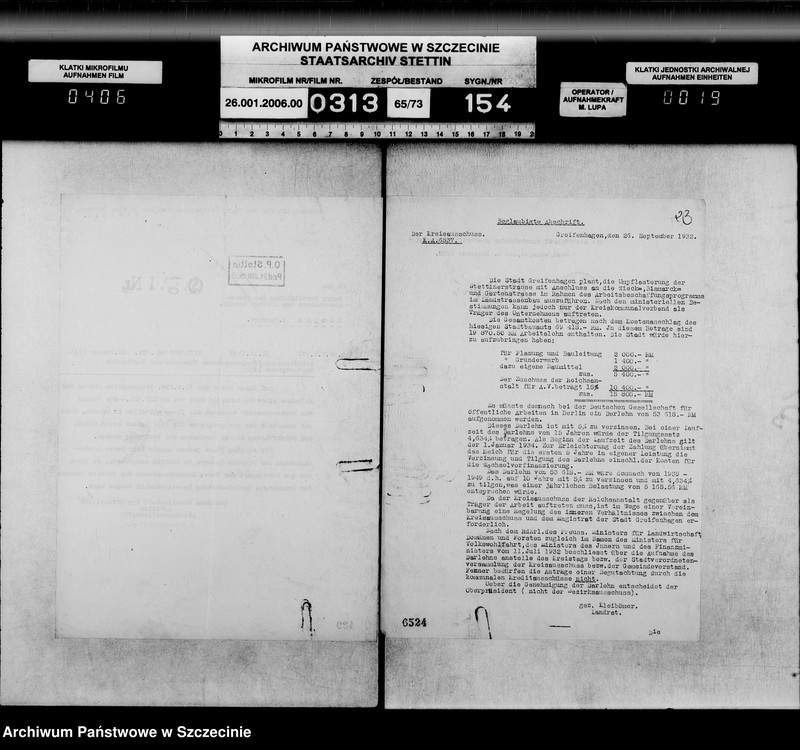 Obraz 20 z jednostki "Arbeitsbeschaffungsprogramm - Strassenausbau, vol. I spec."